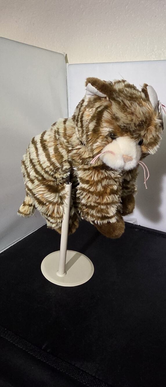 Ty Beanie Babies Striped Tabby Cat Plush Retired Vintage 1996 0111